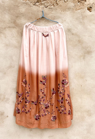 The Silk Cotton Skirt • Delicate handcrafted embroidery image 12