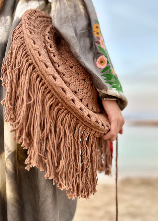 The Fisherman’s Lamp • Jute, Hazel, Sand Paper, Cream, Soft Mauve image 1
