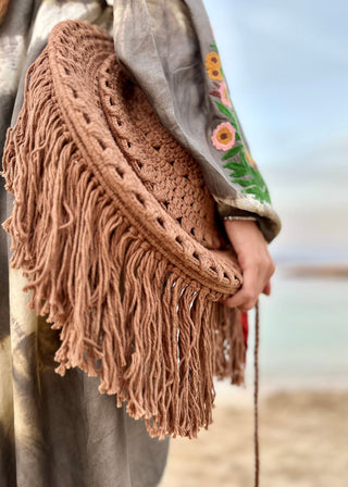The Fisherman’s Lamp • Jute, Hazel, Sand Paper, Cream, Soft Mauve image 1