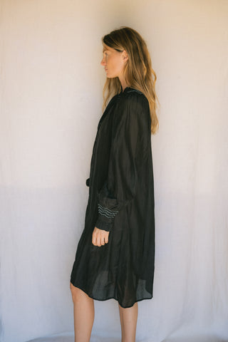 The Elpelut Silk Cotton Tunic  •  Delicate Hand Smocking image 9