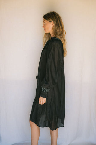 The Elpelut Silk Cotton Tunic  •  Delicate Hand Smocking image 9