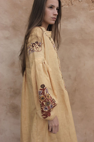 Handwoven linen dress • Once sold, this piece will not return image 6