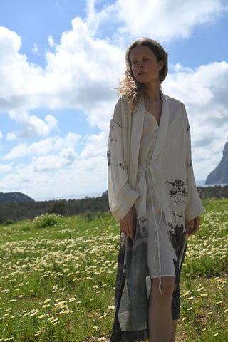 The Elpelut Kimono • Soft and breathable Cotton-Silk blend image 6