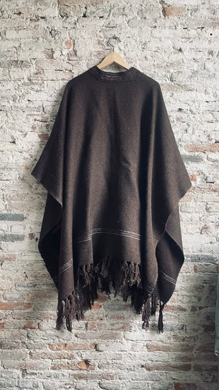 PONCHO • WOOL HANDLOOM  • With or Without Story Telling image 6