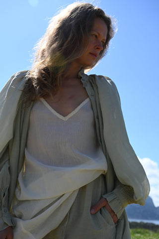 The Cotton Slip Dress • Crafted from soft, breathable cotton image 2