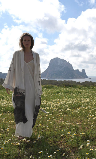 The Elpelut Kimono • Soft and breathable Cotton-Silk blend image 2