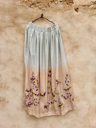 The Silk Cotton Skirt • Delicate handcrafted embroidery image 8