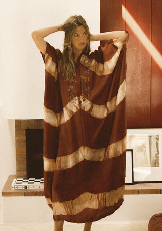 The Elpelut Silk Dress • Handcrafted slow luxury in pure image 2