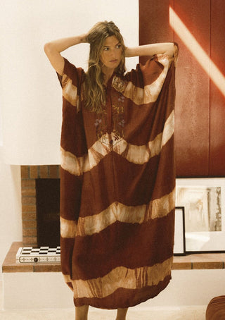 The Elpelut Silk Dress • Handcrafted slow luxury in pure image 2