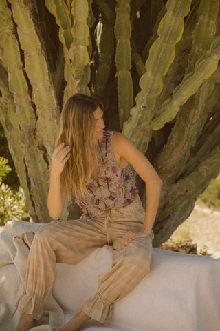 The Beaded Muse Top • Each bead individually stitched by hand image 14