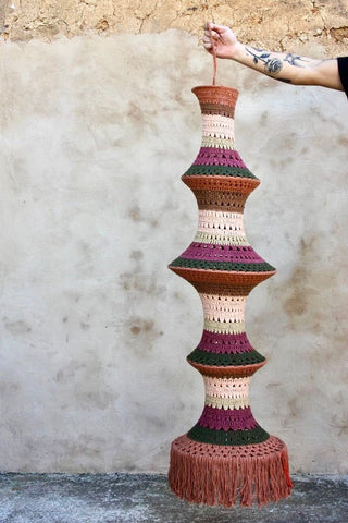 FISHERMANSLAMP Multicolor Striped