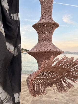 The Fisherman’s Lamp • Jute, Hazel, Sand Paper, Cream, Soft Mauve image 6