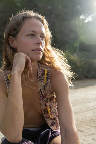 The Beaded Muse Top • Each bead individually stitched by hand image 6