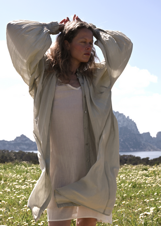 The Cotton Slip Dress • Crafted from soft, breathable cotton image 0