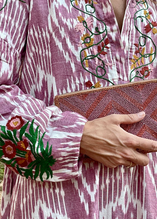 ETUI & CLUTCH • Hand-embroidered with glass beads image 6