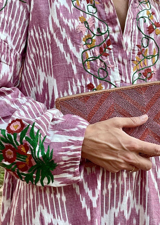 ETUI & CLUTCH • Hand-embroidered with glass beads image 6