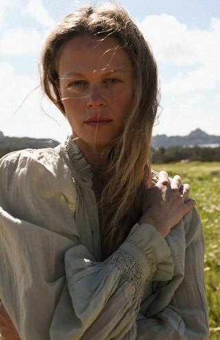 The Elpelut Silk Cotton Tunic  •  Delicate Hand Smocking image 1