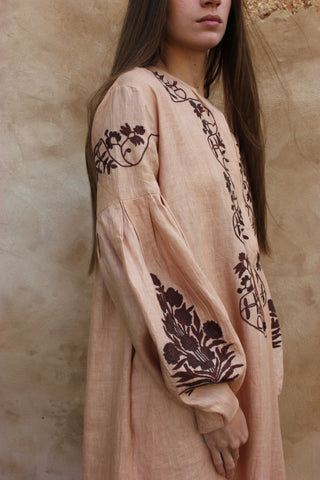 Handwoven linen dress • Once sold, this piece will not return image 1