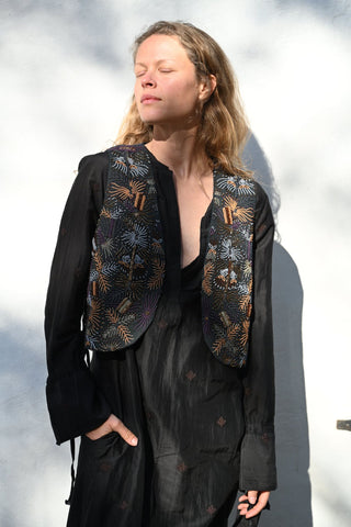 The Beaded Muse Top • Each bead individually stitched by hand image 5