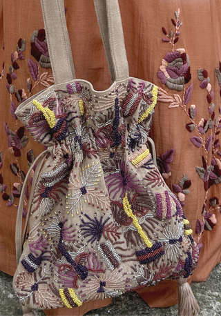 The Beaded Drawstring Bag • Crafted in limited quantities image 8
