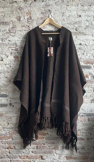 PONCHO • WOOL HANDLOOM  • With or Without Story Telling image 1