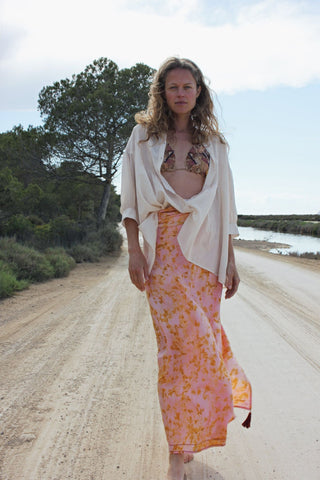 Top - BEADED COLLECTION  • Hand-embroidered with glass beads image 0