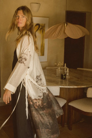 The Elpelut Kimono • Soft and breathable Cotton-Silk blend image 0